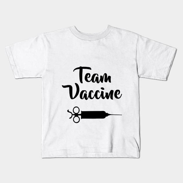 Team Vaccine Kids T-Shirt by Gear 4 U